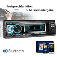 Autorádio XOMAX XM-RD275 s DAB+ tunerem a anténou I FM RDS I Bluetooth hands-free systém I 2xUSB, SD, Aux I 7 barev I 1 DIN